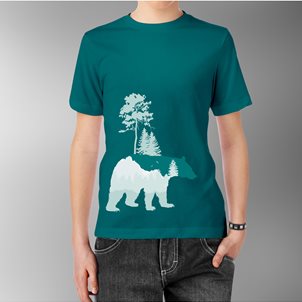 Image of product T-SHIRT ΑΡΚΟΥΔΑ ΣΤΟ ΔΑΣΟΣ