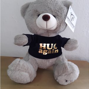 Image of product Λούτρινο αρκούδι "HUG AGAIN"